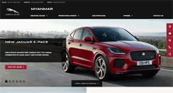Desktop Screenshot of jaguarmyanmar.com